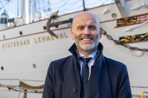 Haakon Vatle, CEO of Statsraad Lehmkuhl and Expedition Leader of the One Ocean Expedition