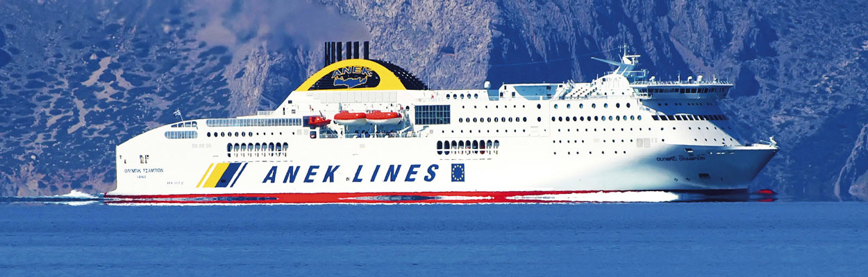 anek lines olympic champion passenger ship